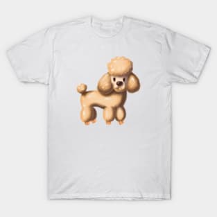 Cute Poodle Drawing T-Shirt